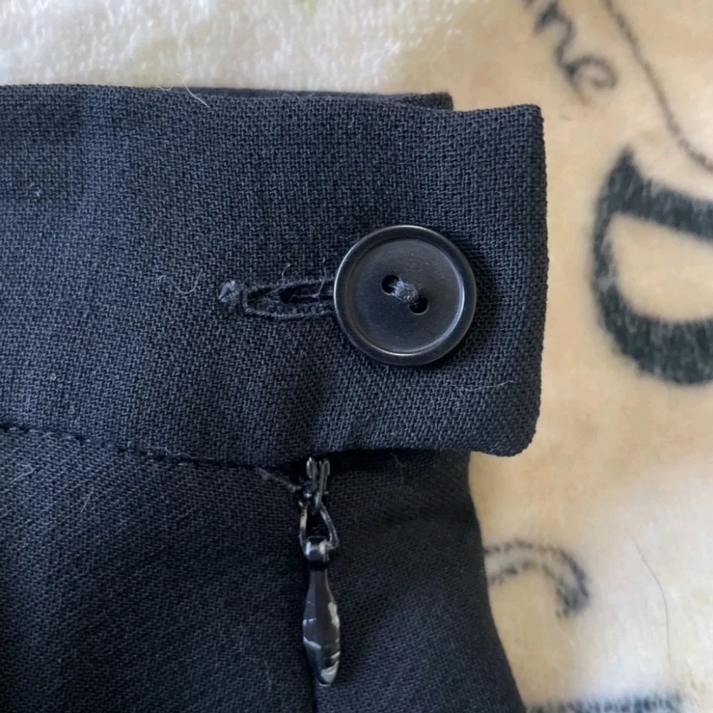 Max Mara Size 10 Black Skirt Made In Italy
